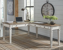 Load image into Gallery viewer, Realyn 2Piece Home Office Desk