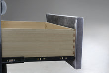 Load image into Gallery viewer, Hudson Grey Velvet Night Stand