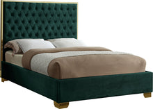 Load image into Gallery viewer, Lana Green Velvet Full Bed