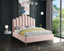 Load image into Gallery viewer, Lily Cream Velvet Full Bed