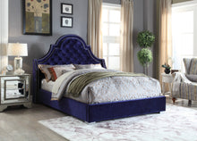 Load image into Gallery viewer, Madison Cream Velvet King Bed