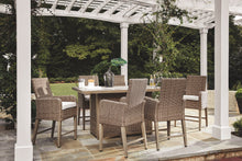 Load image into Gallery viewer, Beachcroft Signature Design Pub Table 7-Piece Outdoor Bar Table Set