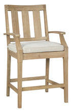 Load image into Gallery viewer, Clare View Bar Stool with Cushion Set of 2