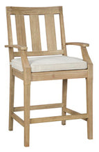 Load image into Gallery viewer, Clare View Bar Stool with Cushion Set of 2