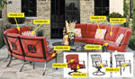 Load image into Gallery viewer, Burnella Lounge Seat Cushion