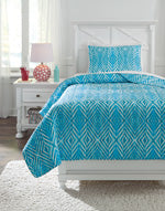 Load image into Gallery viewer, Jolana 2-Piece Twin Quilt Set