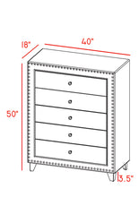 Load image into Gallery viewer, Sophie Grey Velvet Chest
