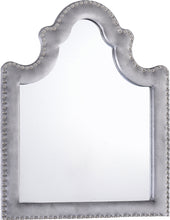 Load image into Gallery viewer, Sophie Grey Velvet Mirror