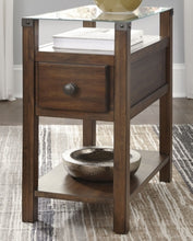 Load image into Gallery viewer, Diamenton Chairside End Table with USB Ports Outlets