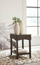 Load image into Gallery viewer, Haddigan Chairside End Table with USB Ports  Outlets