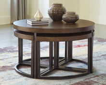 Load image into Gallery viewer, Johurst Coffee Table with Stools Set of 5