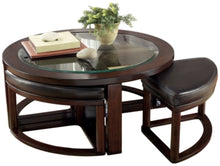 Load image into Gallery viewer, Marion Coffee Table with Nesting Stools