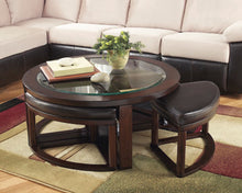 Load image into Gallery viewer, Marion Coffee Table with Nesting Stools