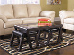 Load image into Gallery viewer, Kelton Coffee Table with Nesting Stools