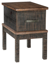 Load image into Gallery viewer, Stanah Chairside End Table with USB Ports  Outlets
