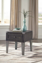 Load image into Gallery viewer, Todoe End Table with USB Ports  Outlets