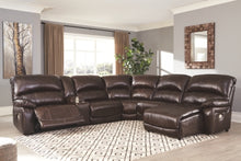 Load image into Gallery viewer, Hallstrung 6-Piece Power Reclining Sectional with Chaise