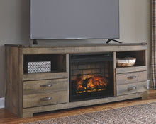 Load image into Gallery viewer, Trinell 63 TV Stand with Electric Fireplace