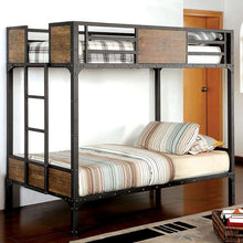Load image into Gallery viewer, CLAPTON Twin/Twin Bunk Bed