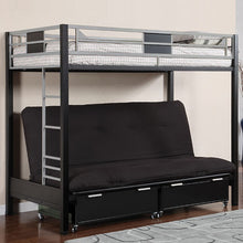 Load image into Gallery viewer, Clifton Twin Size Loft Bed w/ Futon Base