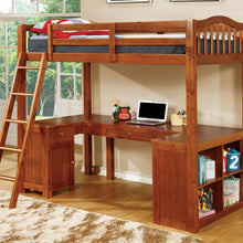 Load image into Gallery viewer, DUTTON Twin Loft Bed w/ Workstation