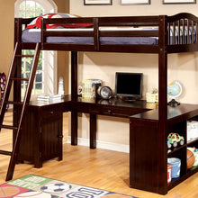Load image into Gallery viewer, DUTTON Twin Loft Bed w/ Workstation