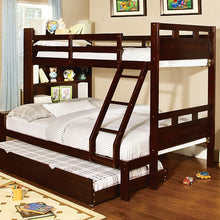 Load image into Gallery viewer, Fairfield Twin/Twin Bunk Bed w/ Book Shelf