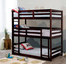 Load image into Gallery viewer, California V Twin/Twin/Twin Bunk Bed