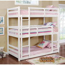 Load image into Gallery viewer, California V Twin/Twin/Twin Bunk Bed