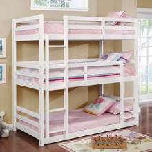 Load image into Gallery viewer, California V Twin/Twin/Twin Bunk Bed
