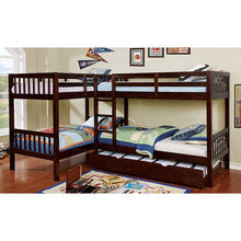 Load image into Gallery viewer, MARQUETTE Quadruple Twin Bunk Bed