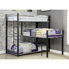 Load image into Gallery viewer, Aubrey Twin Triple Decker Bed