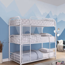 Load image into Gallery viewer, Opal Ii Twin Triple Decker Bed