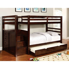 Load image into Gallery viewer, Pineridge Twin/Twin Bunk Bed w/ Steps &amp; Drawers