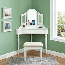 Load image into Gallery viewer, Kasey Vanity w/ Stool