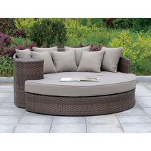 Load image into Gallery viewer, Calio ROUND PATIO SOFA w/ OTTOMAN, BROWN
