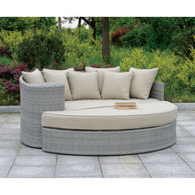 Load image into Gallery viewer, Calio ROUND PATIO SOFA w/ OTTOMAN, GRAY