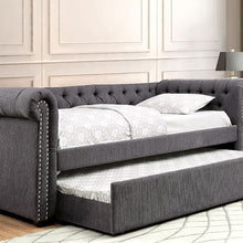 Load image into Gallery viewer, Leanna Queen Daybed w/ Trundle, Gray