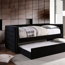 Load image into Gallery viewer, Susanna Daybed w/ Trundle, Black