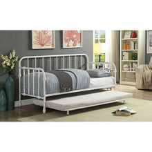 Load image into Gallery viewer, Fern Metal Daybed w/ Trundle, White