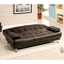 Load image into Gallery viewer, Beaumont Leatherette Futon Sofa