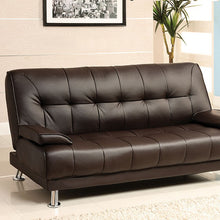 Load image into Gallery viewer, Beaumont Leatherette Futon Sofa
