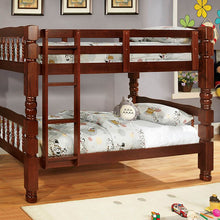 Load image into Gallery viewer, Twin/Twin Bunk Bed, Cherry
