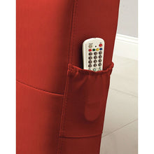 Load image into Gallery viewer, Bulle Leatherette Futon Sofa, Red