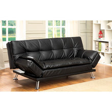 Load image into Gallery viewer, HAUSER II Futon Sofa, Black