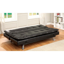 Load image into Gallery viewer, HAUSER II Futon Sofa, Black
