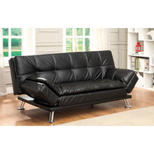 Load image into Gallery viewer, HAUSER II Futon Sofa, Black