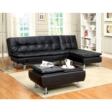 Load image into Gallery viewer, HAUSER II Ottoman, Black