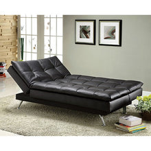 Load image into Gallery viewer, Hasty Leatherette Futon Sofa
