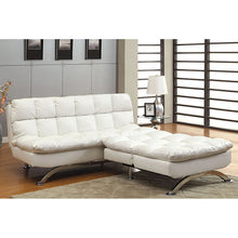 Load image into Gallery viewer, Aristo Futon Sofa, White